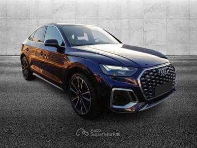 Audi Q5 50 TFSI e quattro S tronic S line Blu/Azzurro usata Pieve di Cento
