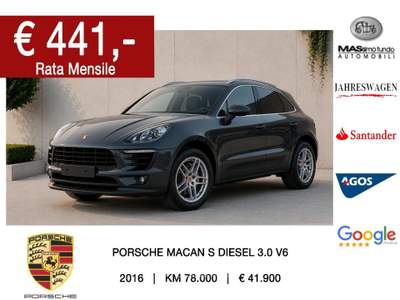 Porsche Macan 3.0 S Diesel Grigio usata Casarano