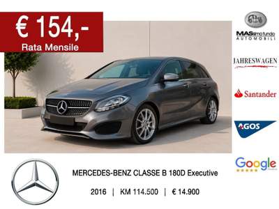 Mercedes-Benz Classe B B 180 d Executive Grigio usata Casarano
