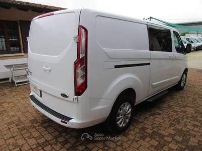 Ford Transit Custom 2.0 130cv Titanium  DC 6Posti P Lungo C Autom Euro 6D - Temp Bianco usata Rezzato