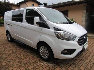 Ford Transit Custom 2.0 130cv Titanium  DC 6Posti P Lungo C Autom Euro 6D - Temp Bianco usata Rezzato