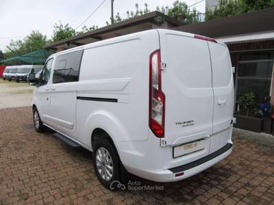 Ford Transit Custom 2.0 130cv Titanium  DC 6Posti P Lungo C Autom Euro 6D - Temp Bianco usata Rezzato