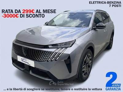 Peugeot 5008 Hybrid 145 e-DCS6 Allure Pack Grigio usata Sant'Anastasia