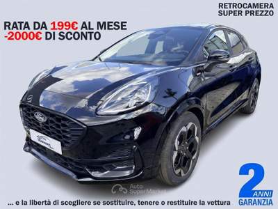 Ford Puma 1.0 EcoBoost Hybrid 125 CV ST-Line X Nero usata Sant'Anastasia