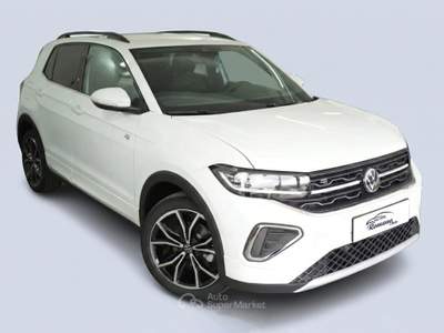 Volkswagen T-Cross  1.0 tsi R-Line Plus 115cv Bianco usata Sant'Anastasia