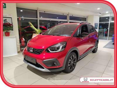Honda Jazz Jazz Crosstar 1.5 hev ecvt ** PRONTA CONSEGNA ** Rosso usata Savona