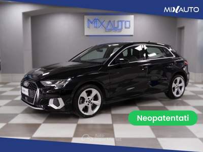 Audi A3 Sportback 30 2.0 tdi Business Advanced s-tronic Nero usata Latina