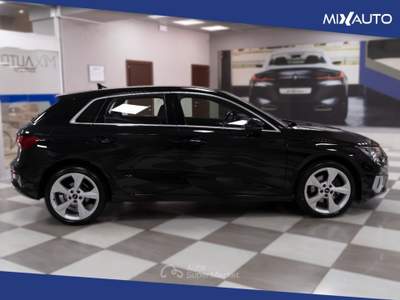 Audi A3 Sportback 30 2.0 tdi Business Advanced s-tronic Nero usata Latina