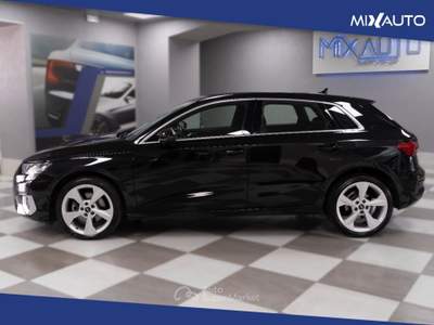 Audi A3 Sportback 30 2.0 tdi Business Advanced s-tronic Nero usata Latina