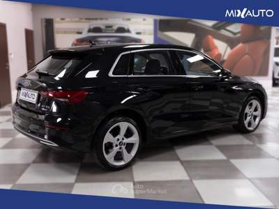 Audi A3 Sportback 30 2.0 tdi Business Advanced s-tronic Nero usata Latina