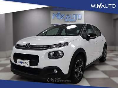 Citroen C3 1.2 PureTech Feel S&amp;S 83CV EU6 Bianco usata Latina
