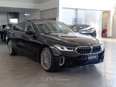 BMW Serie 6 635d d Gran Turismo mhev 48v xdrive Luxury auto Nero usata Verona