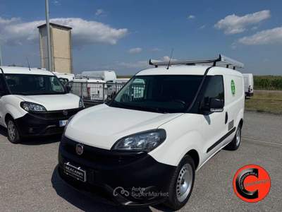 Fiat Doblò 1.4 N.P(ALLESTITO EX RETE GAS-PC-TN)CRUISE-SENSORI Bianco usata Martignana di Po