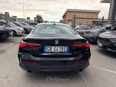 BMW Serie 4 420d 420 mhev 48V Msport auto Nero usata Lallio