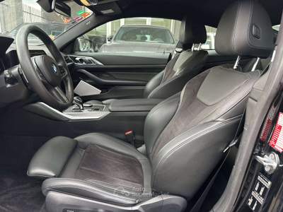 BMW Serie 4 420d 420 mhev 48V Msport auto Nero usata Lallio