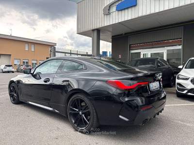 BMW Serie 4 420d 420 mhev 48V Msport auto Nero usata Lallio