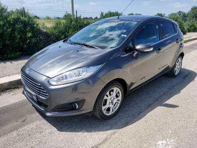 Ford Fiesta 5 porte Bz.- GPL Black & White Edition Grigio usata Valenzano