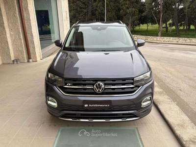 Volkswagen T-Cross 1.0 TSI 95 CV R-LINE VIRTUAL COCKPIT Grigio usata Carovigno