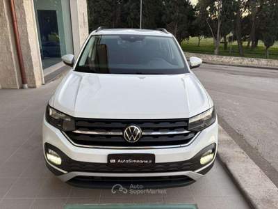 Volkswagen T-Cross 1.0 TSI 110 CV DSG Life CARPLAY Bianco usata Carovigno