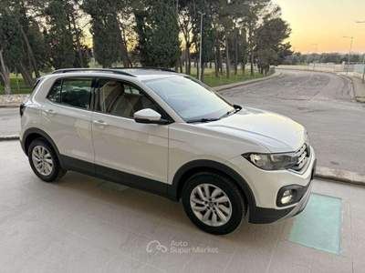 Volkswagen T-Cross 1.0 TSI 110 CV DSG Life CARPLAY Bianco usata Carovigno