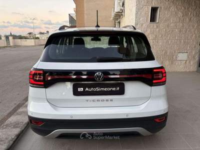 Volkswagen T-Cross 1.0 TSI 110 CV DSG Life CARPLAY Bianco usata Carovigno