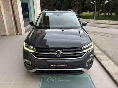 Volkswagen T-Cross 1.0 TSI 110 CV DSG Advanced VIRTUAL Grigio usata Carovigno