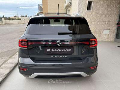 Volkswagen T-Cross 1.0 TSI 110 CV DSG Advanced VIRTUAL Grigio usata Carovigno