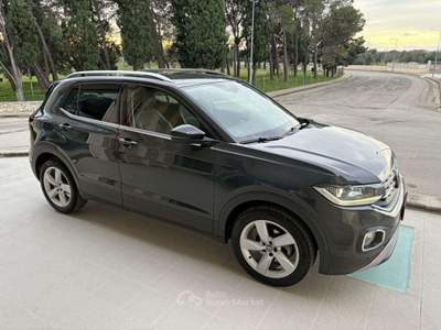 Volkswagen T-Cross 1.0 TSI 110 CV DSG Advanced VIRTUAL Grigio usata Carovigno