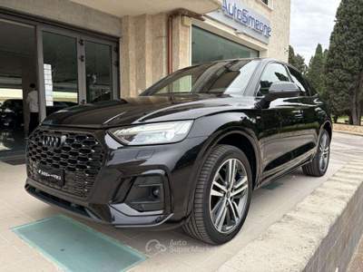 Audi Q5 SPB Sportback 40 TDI quattro S tronic S line plus Nero usata Carovigno