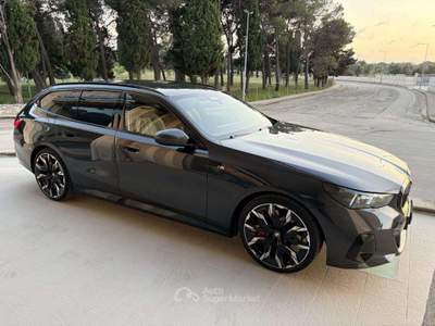 BMW Serie 5 540d 540 d 48V xDrive Touring Msport Pro. Grigio usata Carovigno