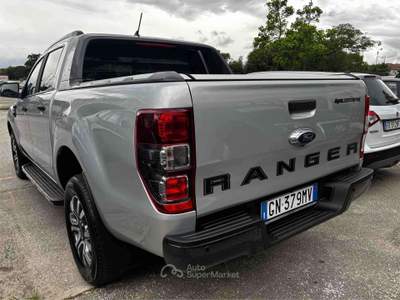 Ford Ranger Ranger VII  2.0 double cab Wildtrak 170cv Autocarro N1o Argento usata Jesi