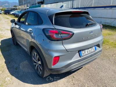Ford Puma 1.0 EcoBoost Hybrid 125 CV S&S aut. Titanium X Grigio usata Brusnengo