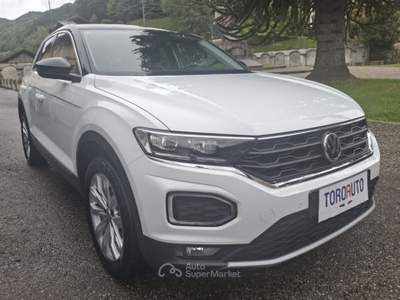 Volkswagen T-Roc 1.0 TSI 115 CV Advanced BlueMotion Technology Bianco usata Varallo