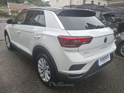 Volkswagen T-Roc 1.0 TSI 115 CV Advanced BlueMotion Technology Bianco usata Varallo