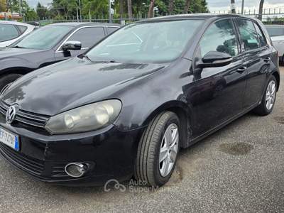 Volkswagen Golf pronta consegna reale in sede Nero usata Roma