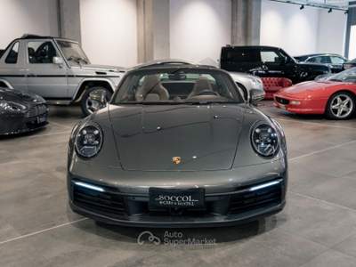 Porsche 911 Targa 4S*LIFT*BOSE*ASSE POSTERIORE STERZANTE Verde usata MILANO