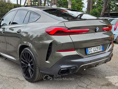 BMW X6 x6 m 50d strafull reale in sede Verde usata Roma