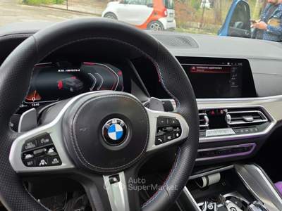 BMW X6 x6 m 50d strafull reale in sede Verde usata Roma