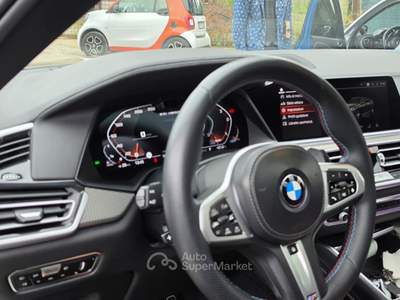 BMW X6 x6 m 50d strafull reale in sede Verde usata Roma
