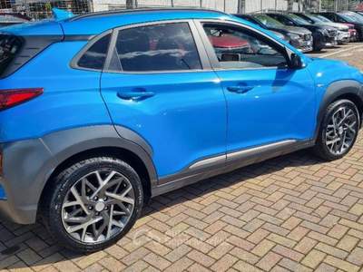 Hyundai Kona HEV 1.6 DCT XPrime Blu/Azzurro usata Savona