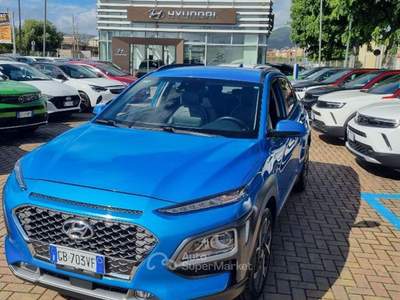 Hyundai Kona HEV 1.6 DCT XPrime Blu/Azzurro usata Savona