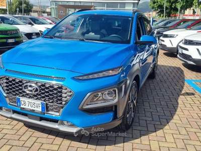 Hyundai Kona HEV 1.6 DCT XPrime Blu/Azzurro usata Savona