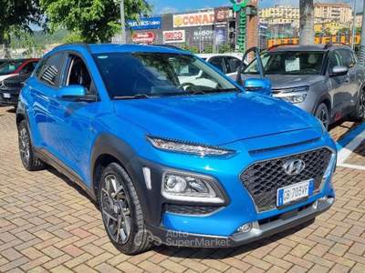 Hyundai Kona HEV 1.6 DCT XPrime Blu/Azzurro usata Savona