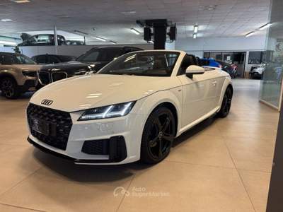 Audi TT Roadster 40 TFSI S tronic+SLINE+19+MATRIX+TELECAM. Bianco usata Arsago Seprio