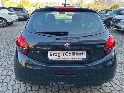 Peugeot 208 I 2015 5 Porte 1.6 BlueHDi 75cv Allure Blu/Azzurro usata Empoli