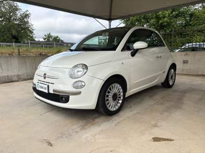 Fiat 500 1.2 Lounge AUTOMATICA DISTIBUZIONE OK Bianco usata Pavia