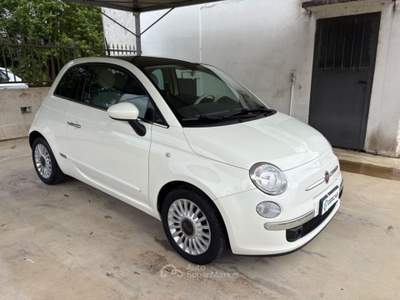 Fiat 500 1.2 Lounge AUTOMATICA DISTIBUZIONE OK Bianco usata Pavia