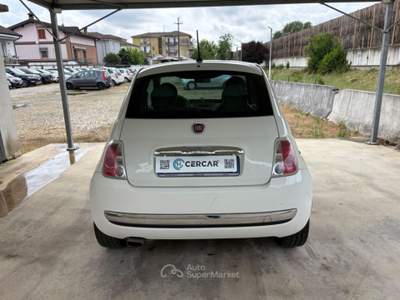 Fiat 500 1.2 Lounge AUTOMATICA DISTIBUZIONE OK Bianco usata Pavia