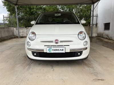 Fiat 500 1.2 Lounge AUTOMATICA DISTIBUZIONE OK Bianco usata Pavia