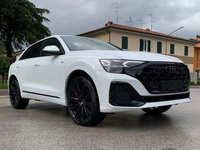 Audi Q8 SUV TDI quattro S line IVA DED NUOVO MODELLO Bianco usata Sant'Angelo in vado